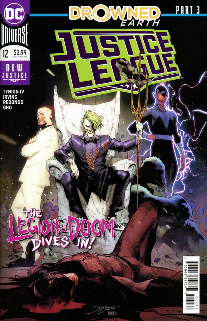 Justice League #12 (Drowned Earth)