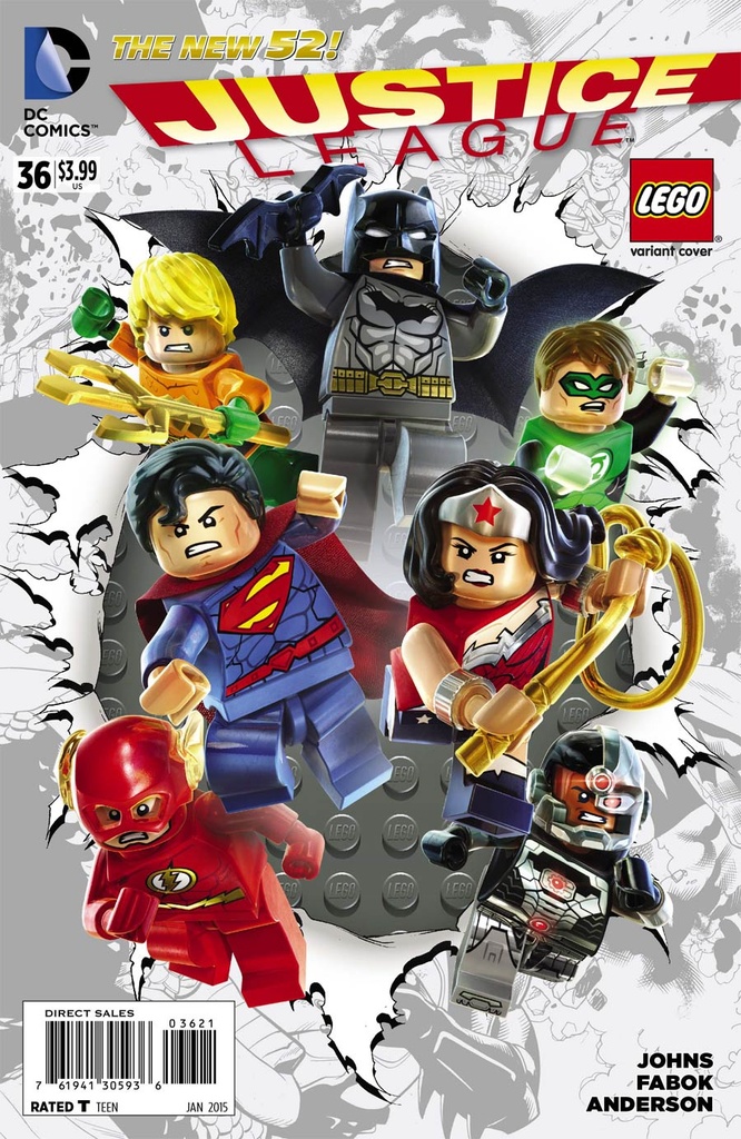 Justice League #36 (Lego Variant)