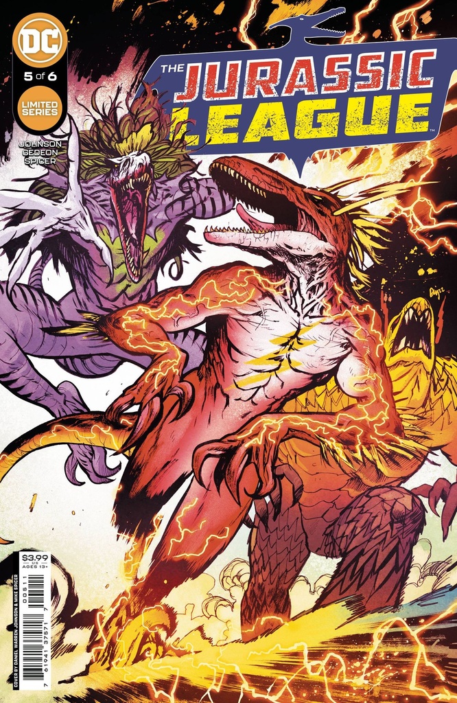 Jurassic League #5 (Cover A Daniel Warren Johnson)