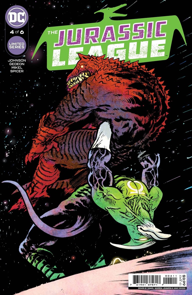 Jurassic League #4 (Cover A Daniel Warren Johnson)