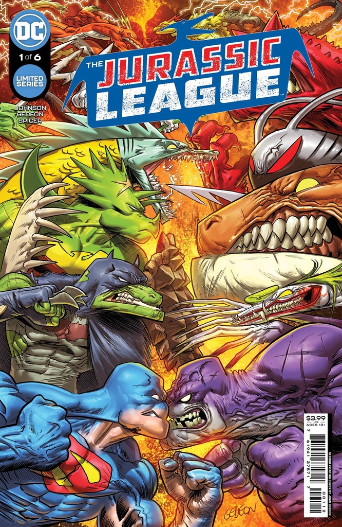 Jurassic League #1 (2nd Printing Variant)