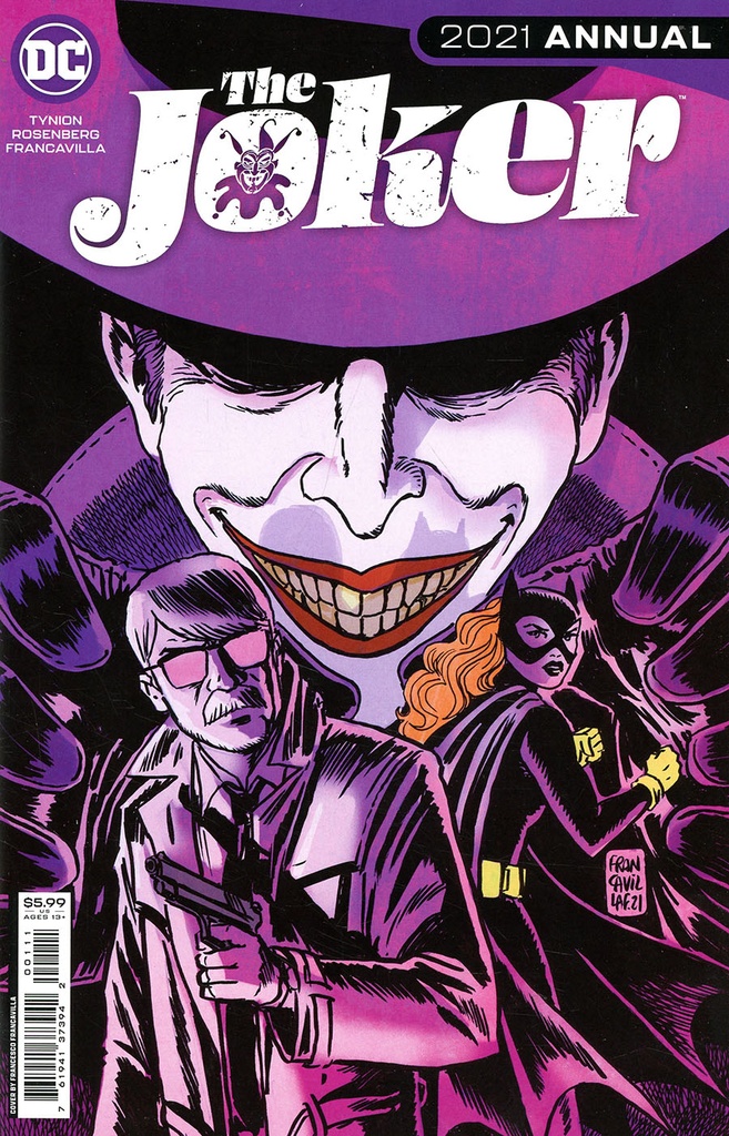 The Joker 2021 Annual #1 (Cover A Francesco Francavilla)