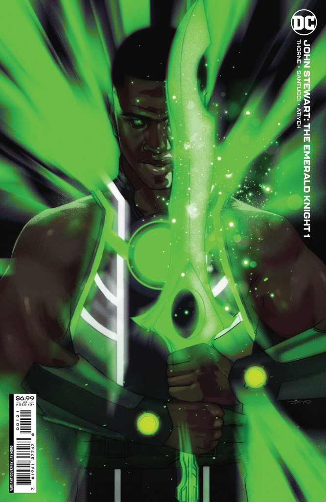 John Stewart: The Emerald Knight #1 (Cover B Jay Hero Card Stock Variant)