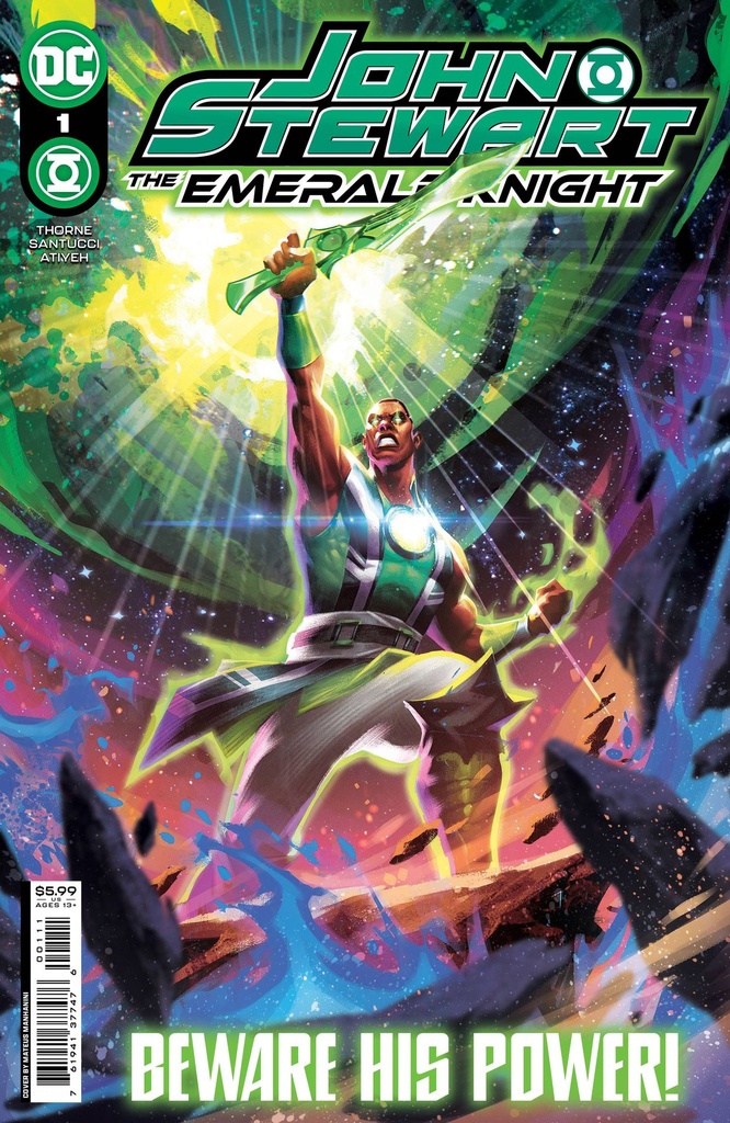 John Stewart: The Emerald Knight #1 (Cover A Mateus Manhanini)