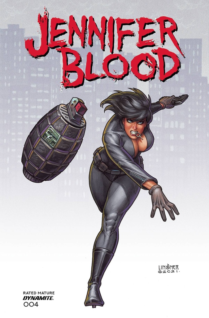 Jennifer Blood #4 (Cover B Joseph Michael Linsner)