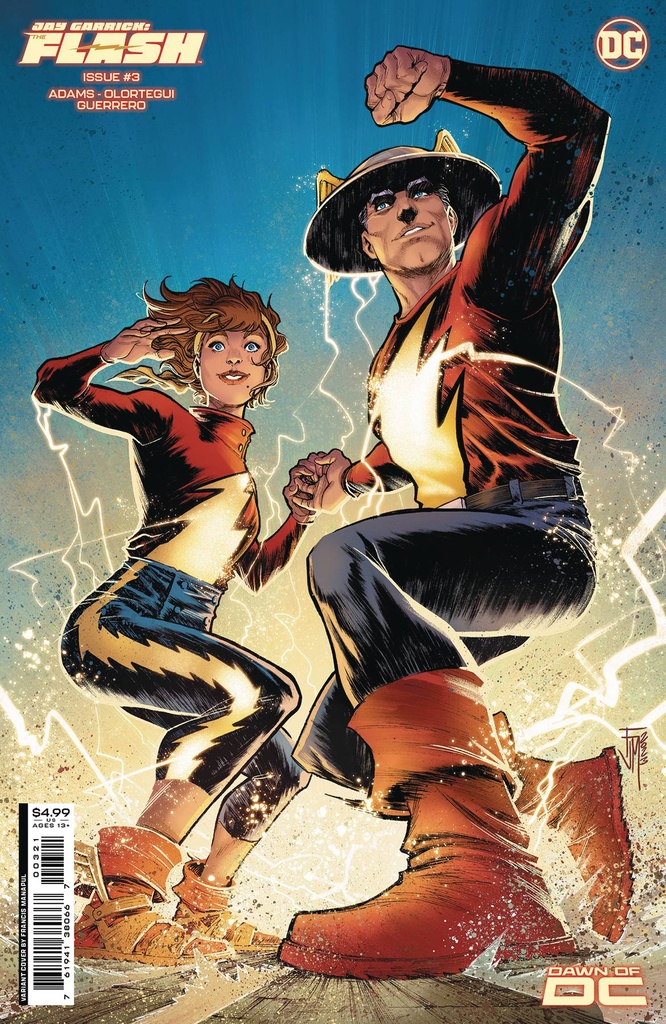 Jay Garrick: The Flash #3 of 6 (Cover B Francis Manapul Card Stock Variant)