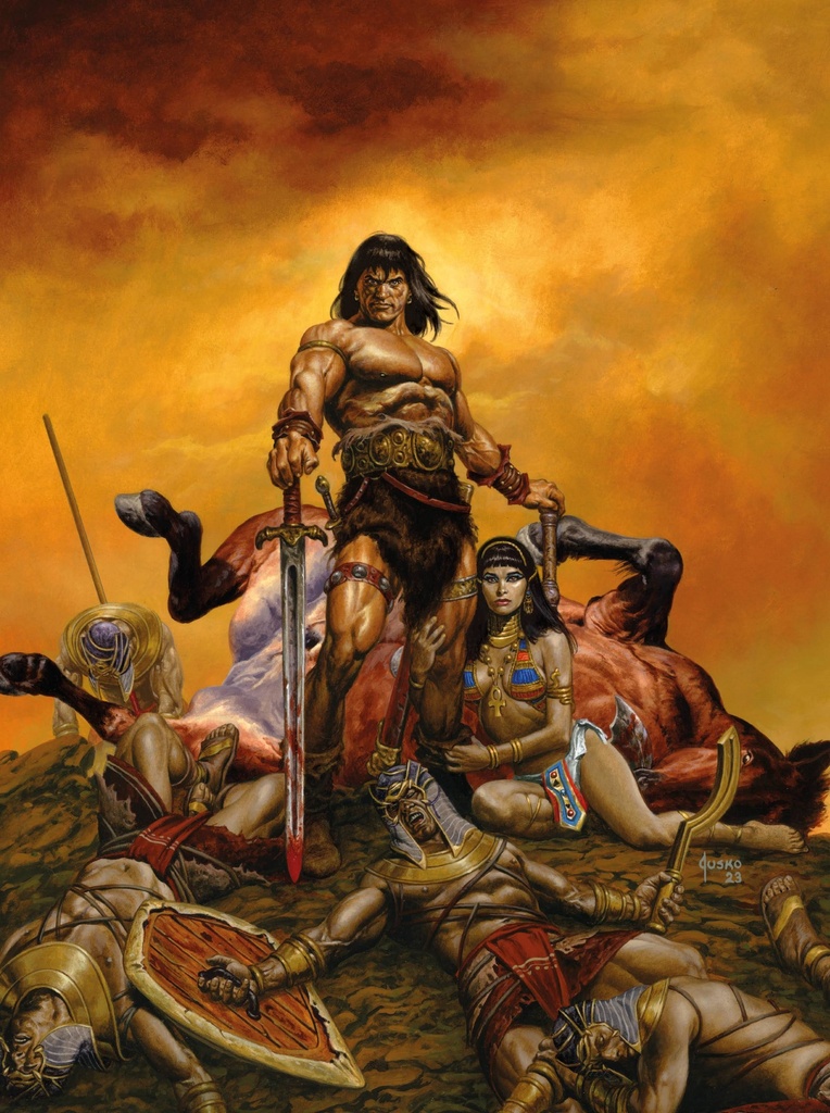 Savage Sword of Conan #1 of 6 (Cover D Joe Jusko Virgin Variant)