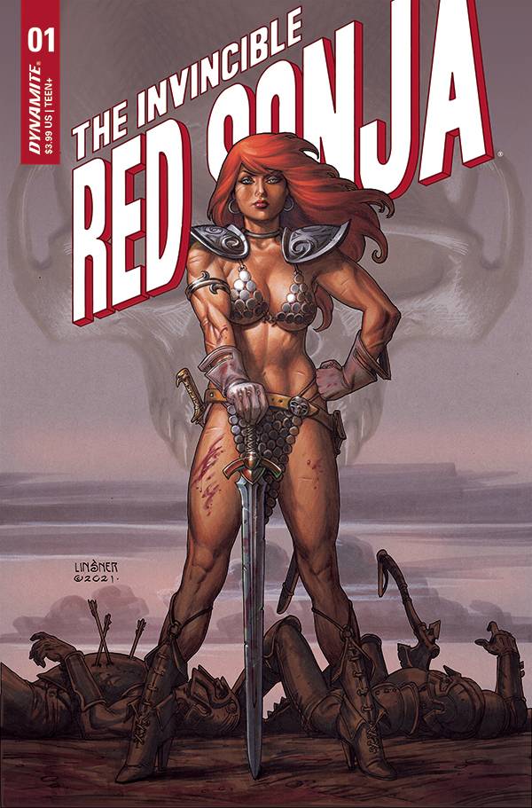 Invincible Red Sonja #1 (Cover B Joseph Michael Linsner)