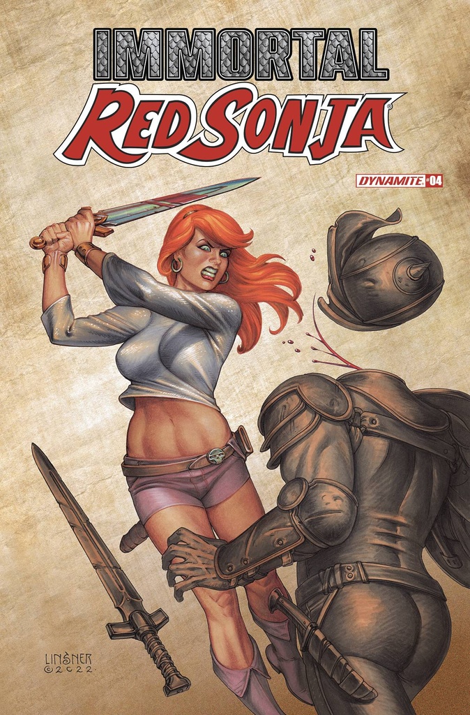 Immortal Red Sonja #4 (Cover C Joseph Michael Linsner)