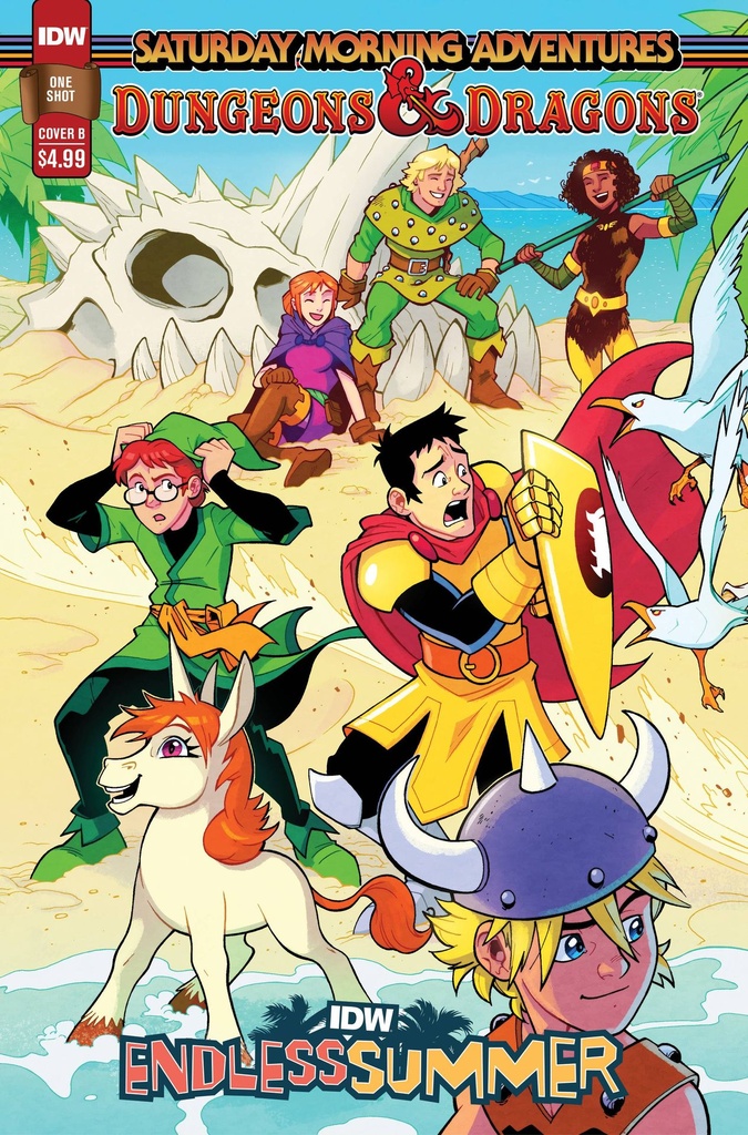 IDW Endless Summer - Dungeons & Dragons: Saturday Morning Adventures #1 (Cover B)