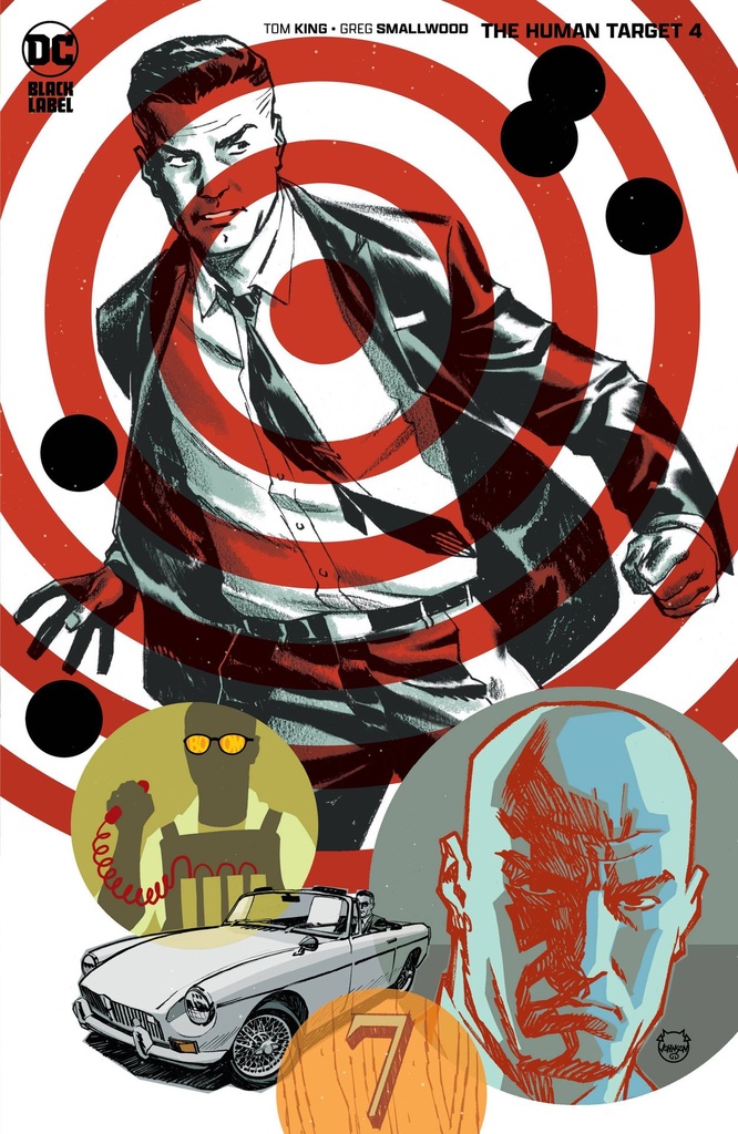 The Human Target #4 of 12 (Cover B Dave Johnson)