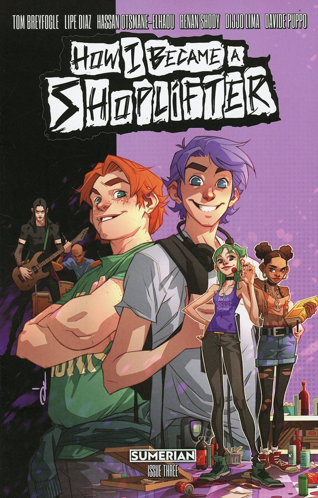 How I Became A Shoplifter #3 of 3 (Cover A Declan Shalvey)