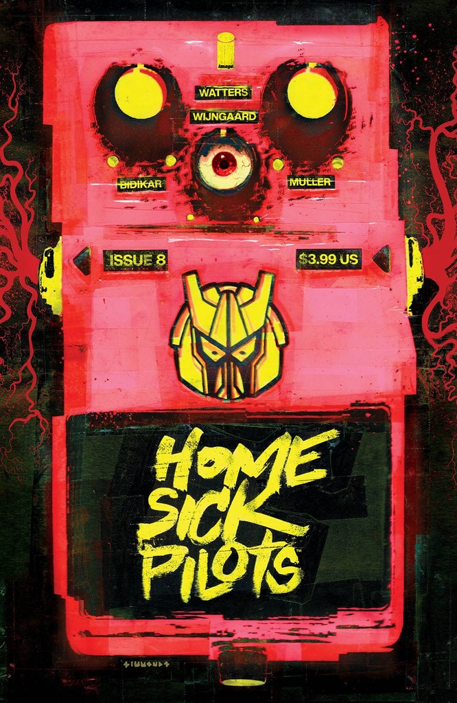 Home Sick Pilots #8 (Cover B Martin Simmonds)