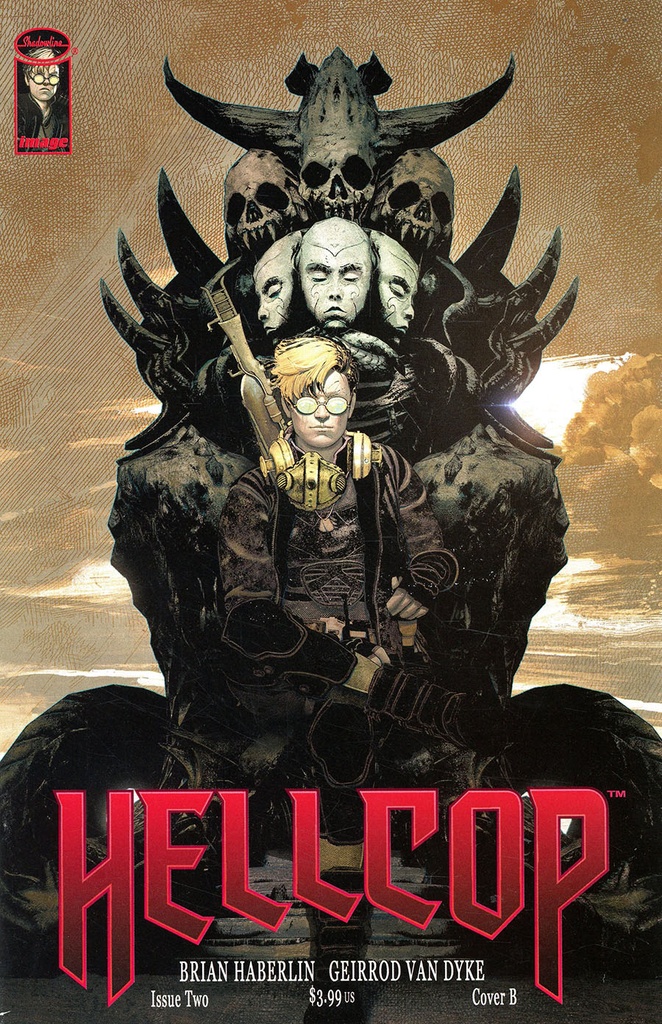 Hellcop #2 (Cover B Brian Haberlin & Geirrod Van Dyke)