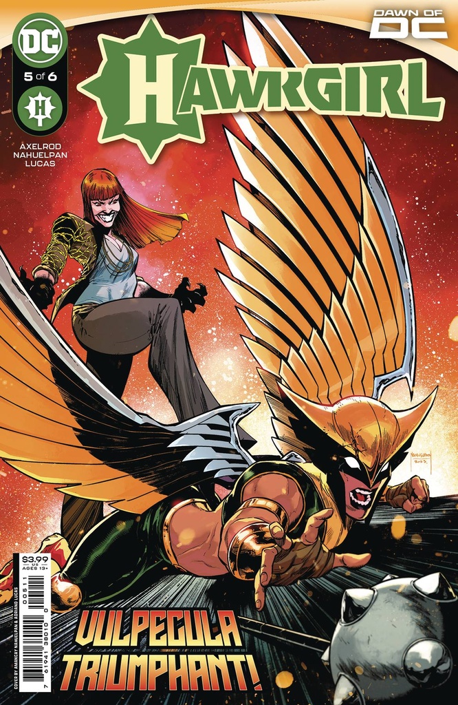 Hawkgirl #5 of 6 (Cover A Amancay Nahuelpan)