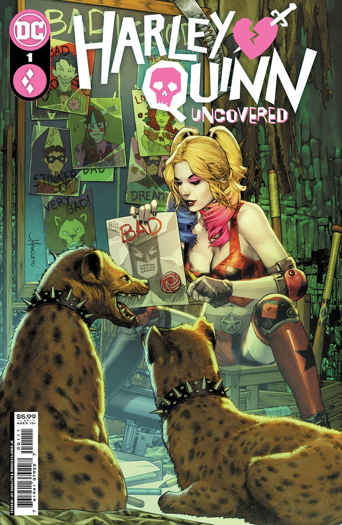 Harley Quinn: Uncovered #1 (Cover A Regular Jay Anacleto)