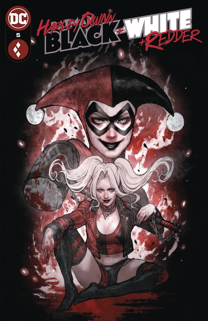 Harley Quinn: Black + White + Redder #5 of 6 (Cover A Sana Takeda)