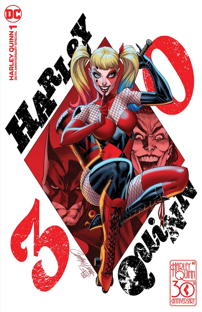 Harley Quinn 30th Anniversary Special #1 (Cover B J Scott Campbell)