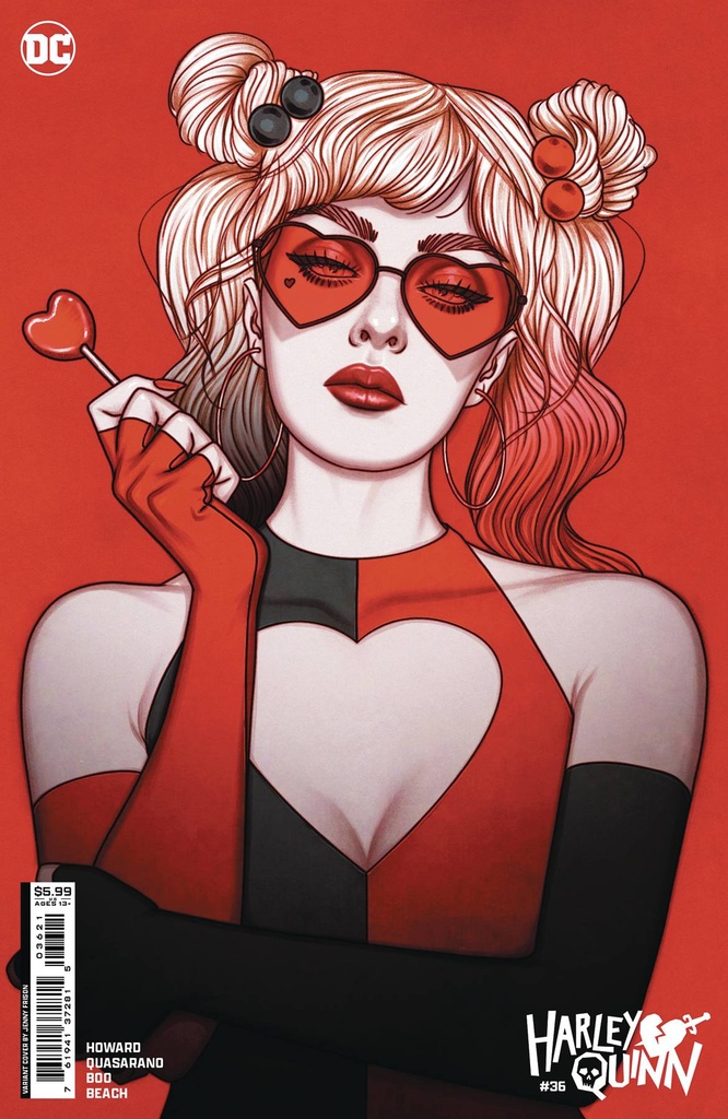 Harley Quinn #36 (Cover B Jenny Frison Card Stock Variant)