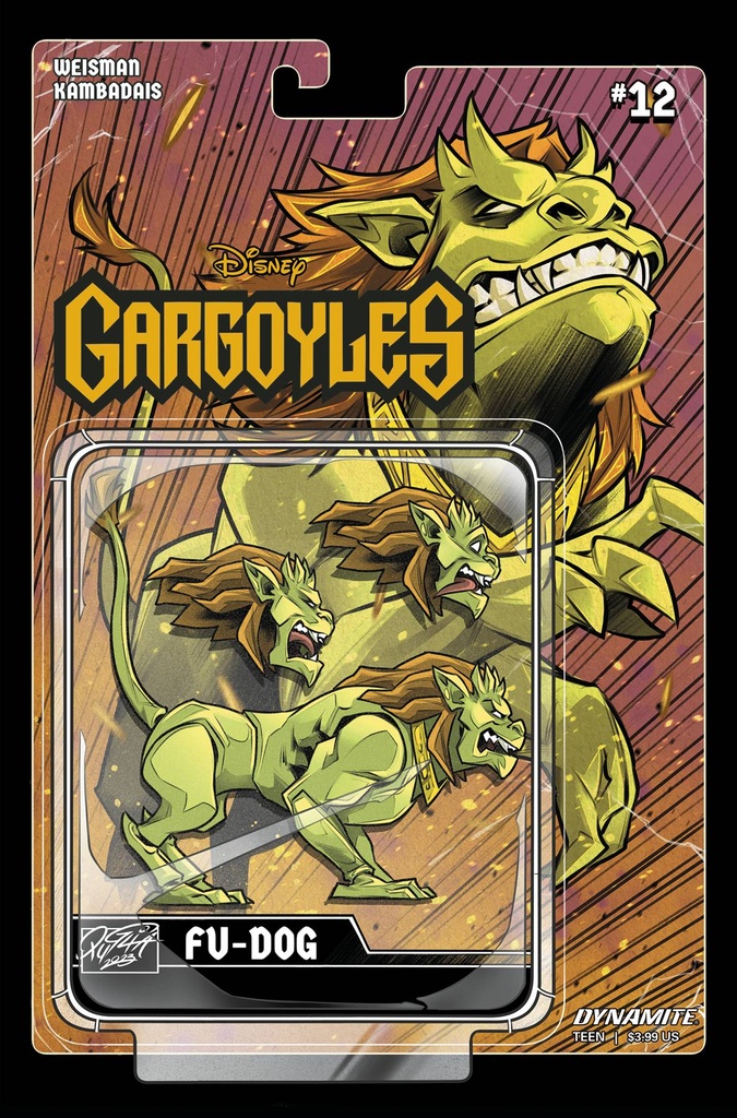 Gargoyles #12 (Cover F Action Figure Variant)