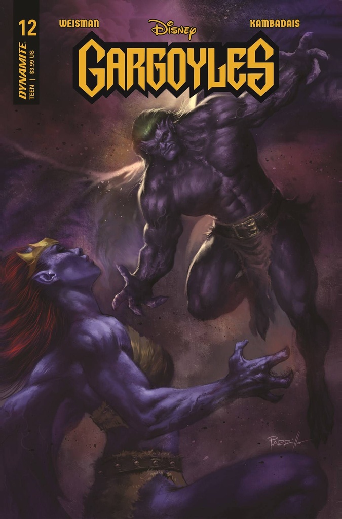 Gargoyles #12 (Cover B Lucio Parrillo)