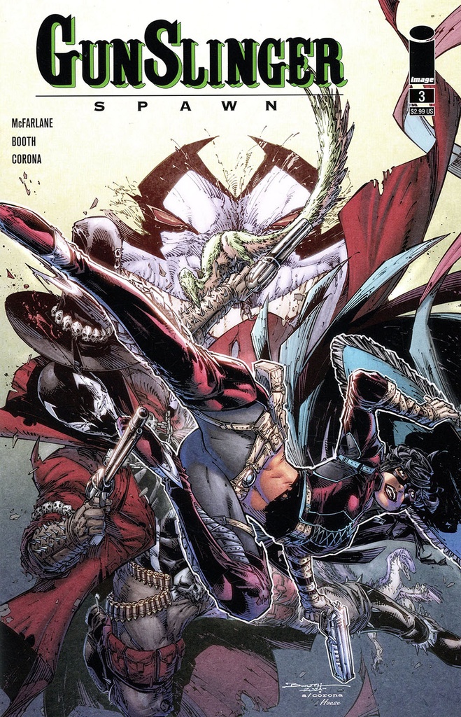 Gunslinger Spawn #3 (Cover B Brett Booth)