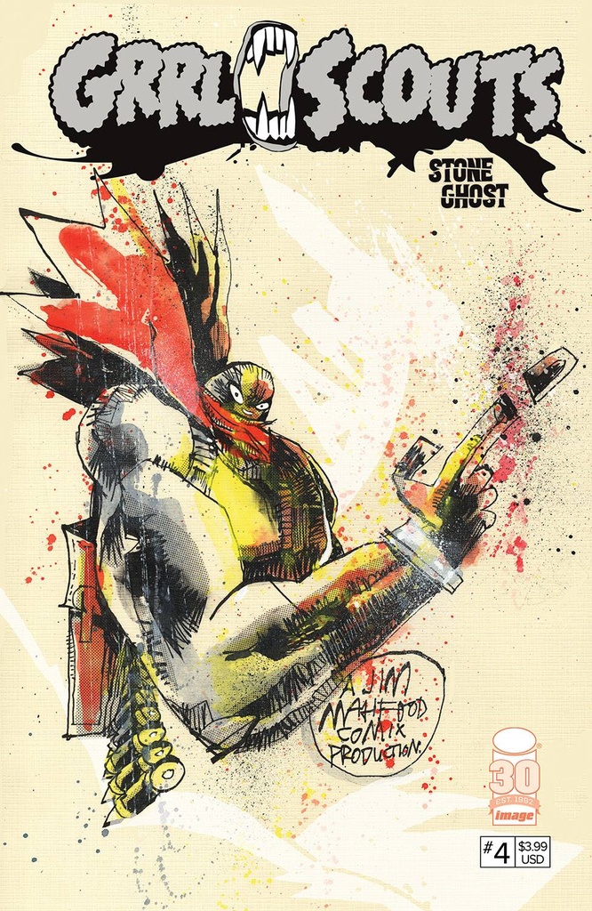 Grrl Scouts: Stone Ghost #4 of 6 (Cover A Jim Mahfood)