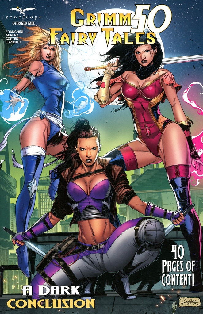 Grimm Fairy Tales #50 (Cover B Canaan White)