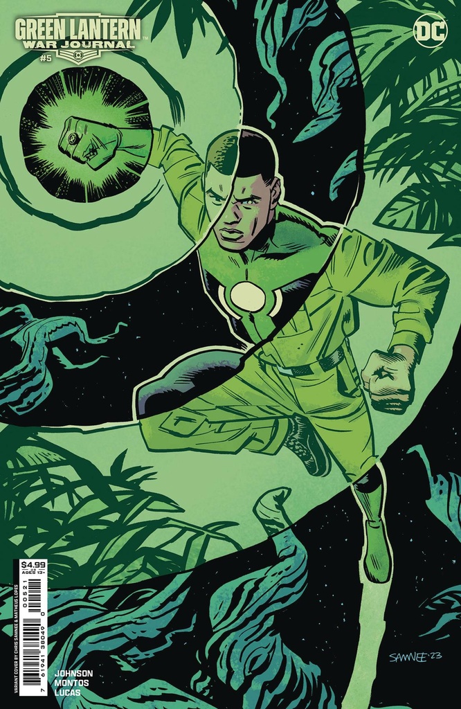 Green Lantern: War Journal #5 (Cover B Chris Samnee Card Stock Variant)