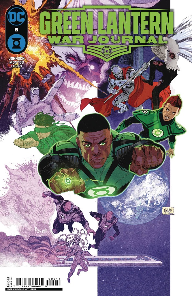 Green Lantern: War Journal #5 (Cover A Montos)