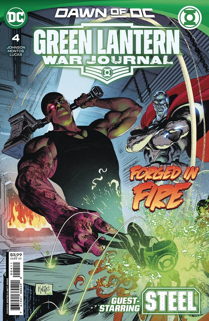 Green Lantern: War Journal #4 (Cover A Montos)