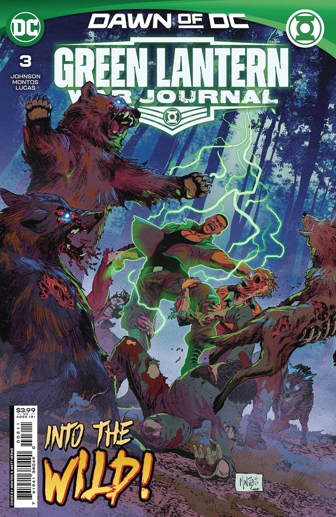 Green Lantern: War Journal #3 (Cover A Montos)