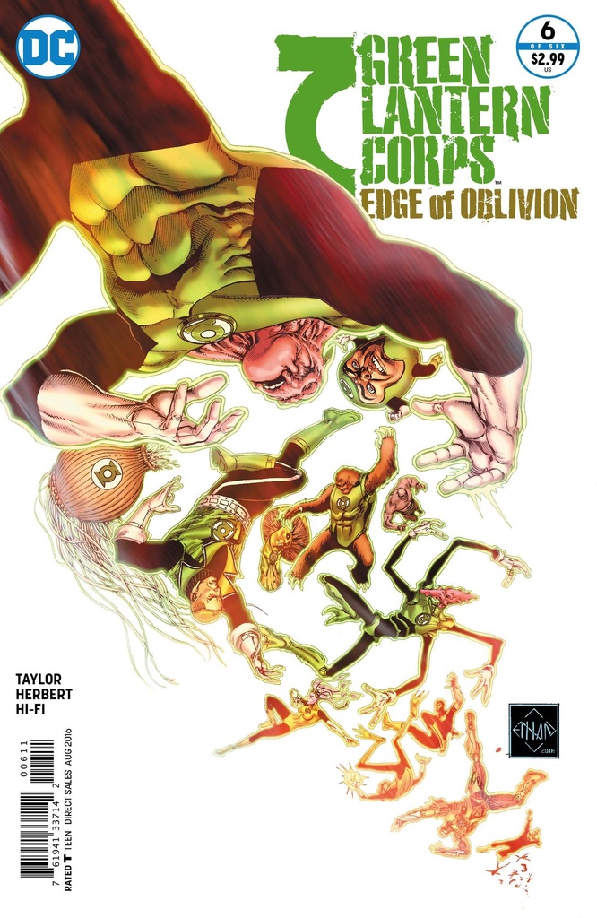 Green Lantern Corps: Edge of Oblivion #6