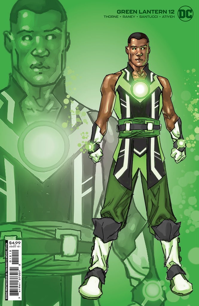 Green Lantern #12 (2nd Printing Variant)