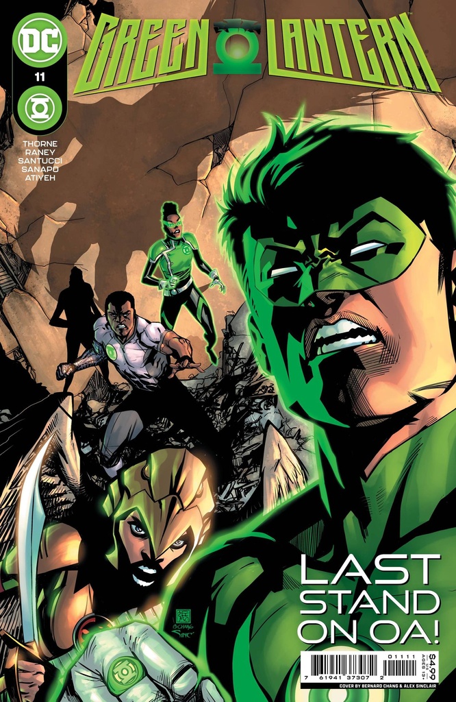 Green Lantern #11 (Cover A Bernard Chang)