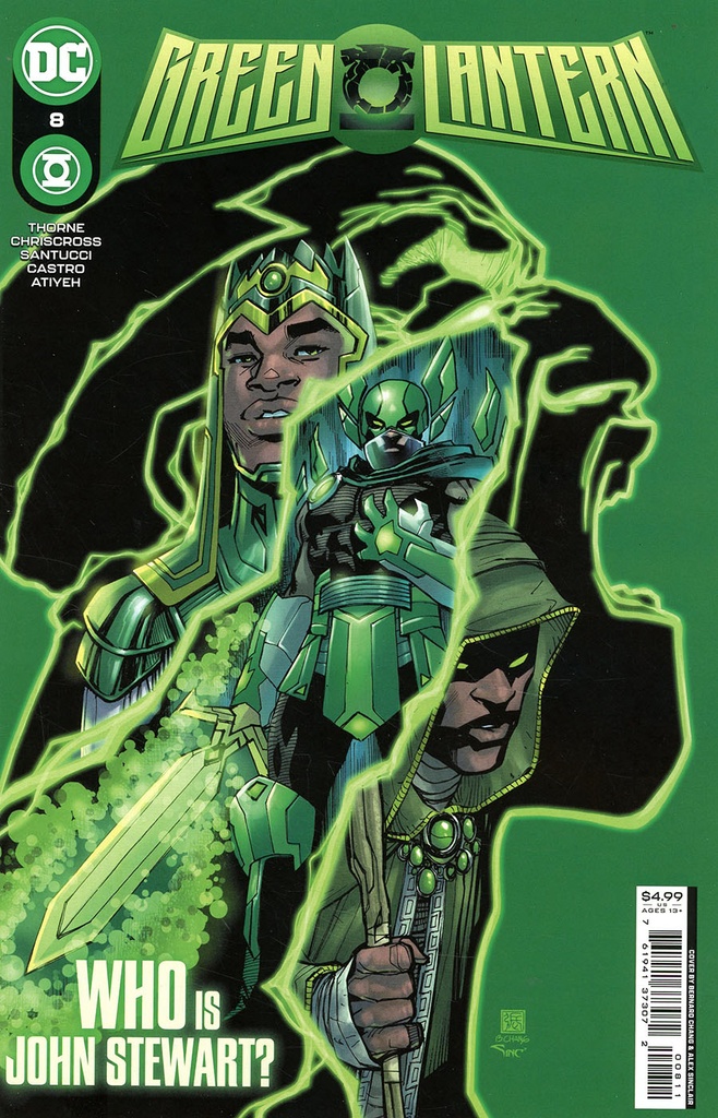 Green Lantern #8 (Cover A Bernard Chang & Alex Sinclair)