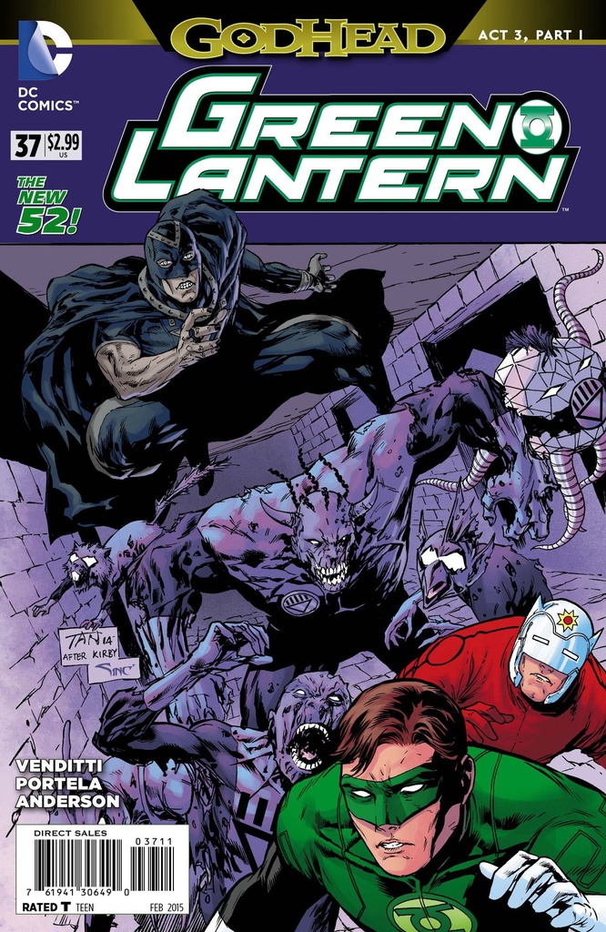 Green Lantern #37 (Godhead)