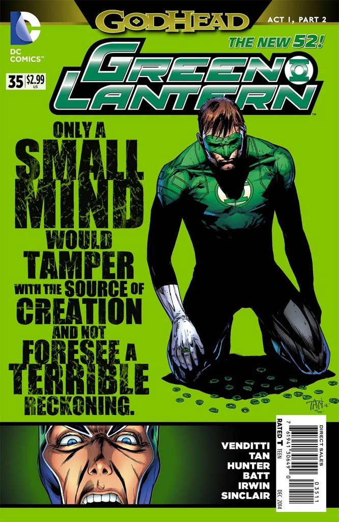 Green Lantern #35 (Godhead)