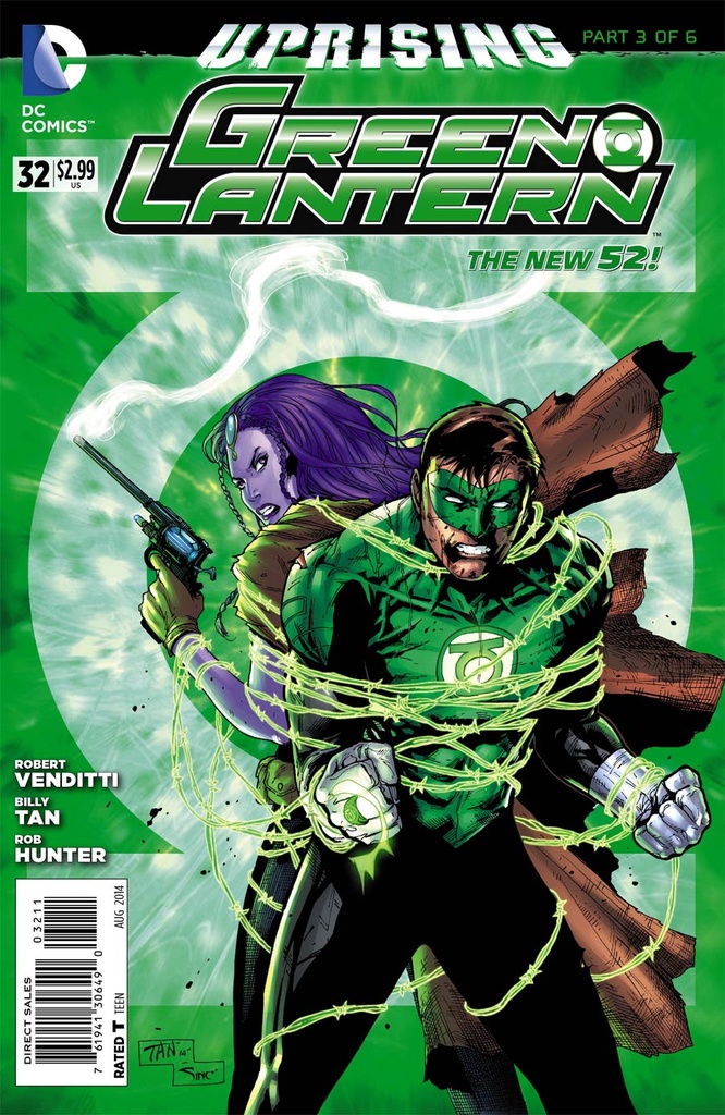 Green Lantern #32 (Uprising)