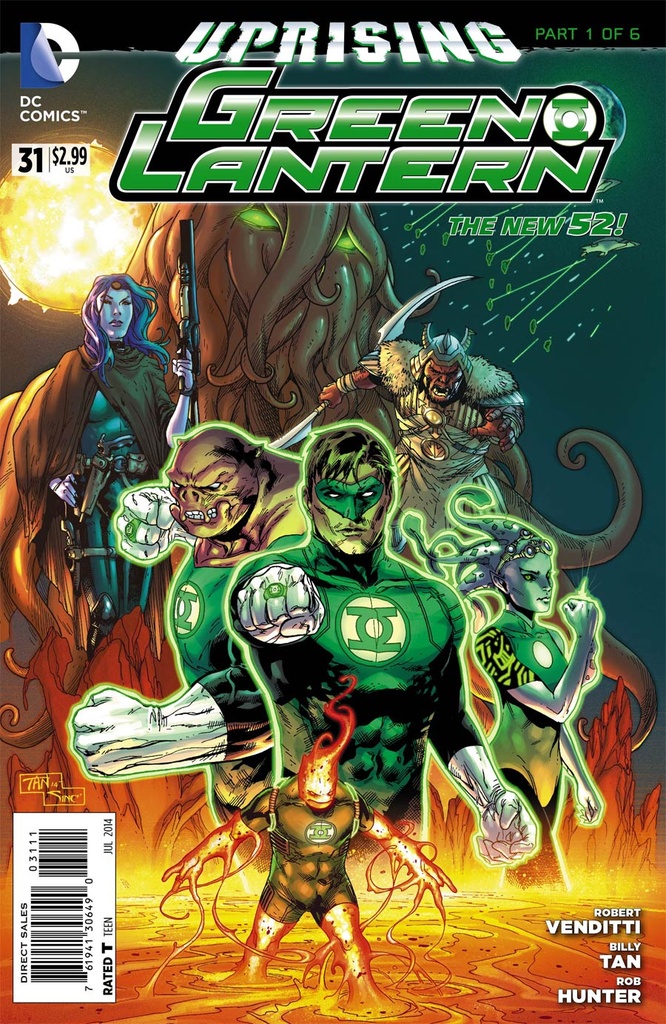 Green Lantern #31 (Uprising)