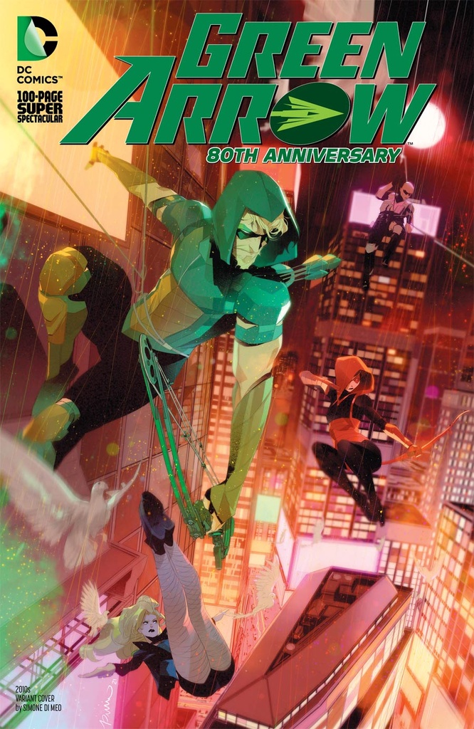 Green Arrow 80th Anniversary 100-Page Super Spectacular #1 (2010s Simone Di Meo Variant)