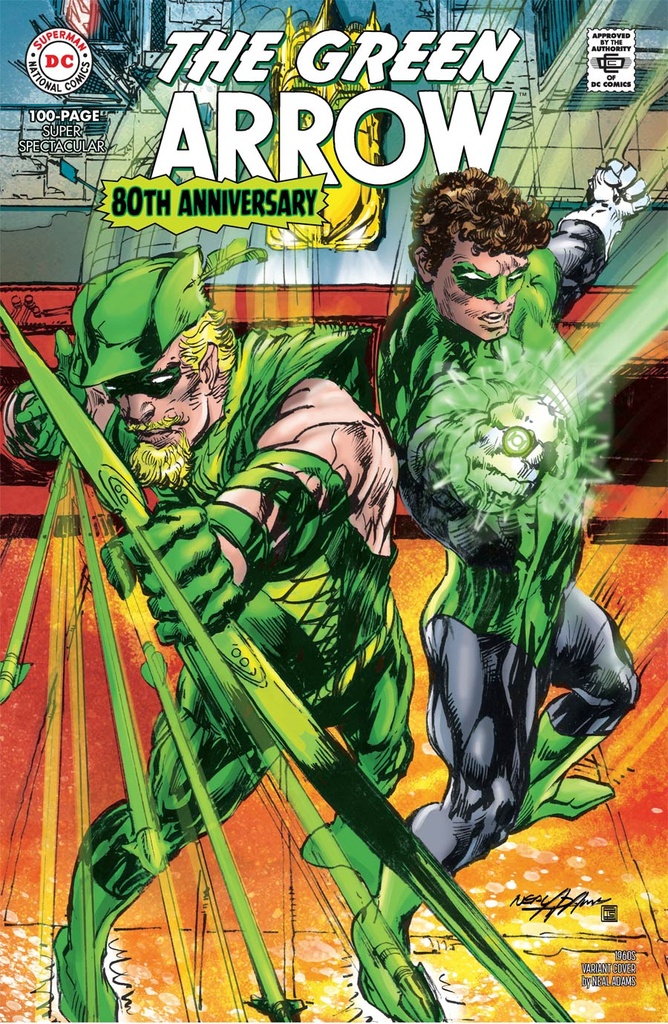 Green Arrow 80th Anniversary 100-Page Super Spectacular #1 (1960s Neal Adams Variant)