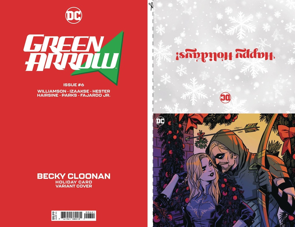 Green Arrow #6 of 12 (Cover C Becky Cloonan DC Holiday Card Special Edition)