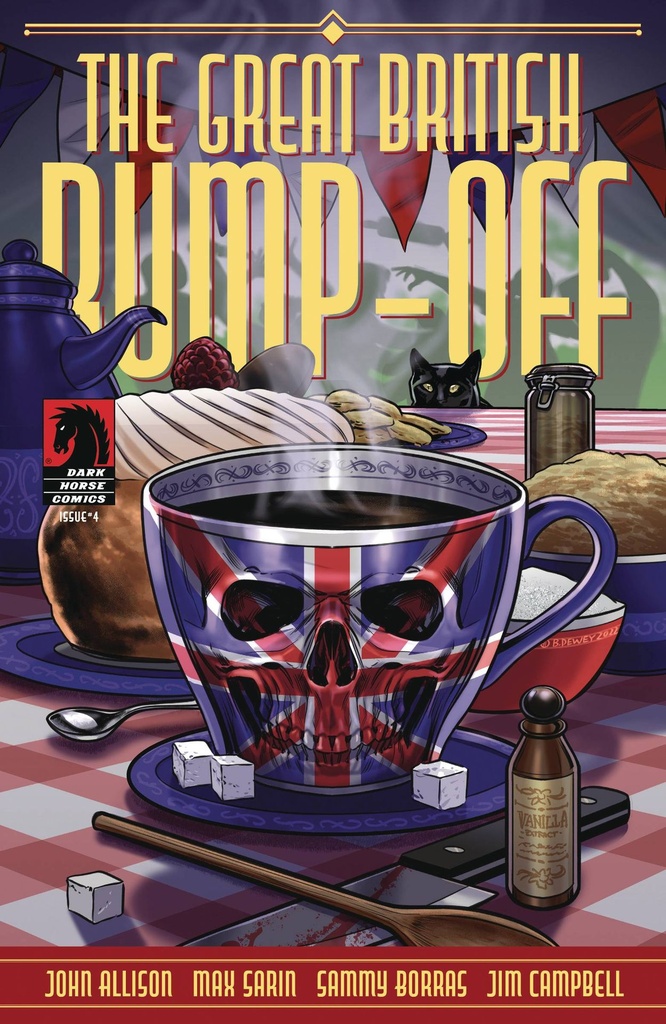 The Great British Bump-Off #4 of 4 (Cover B Benjamin Dewey)