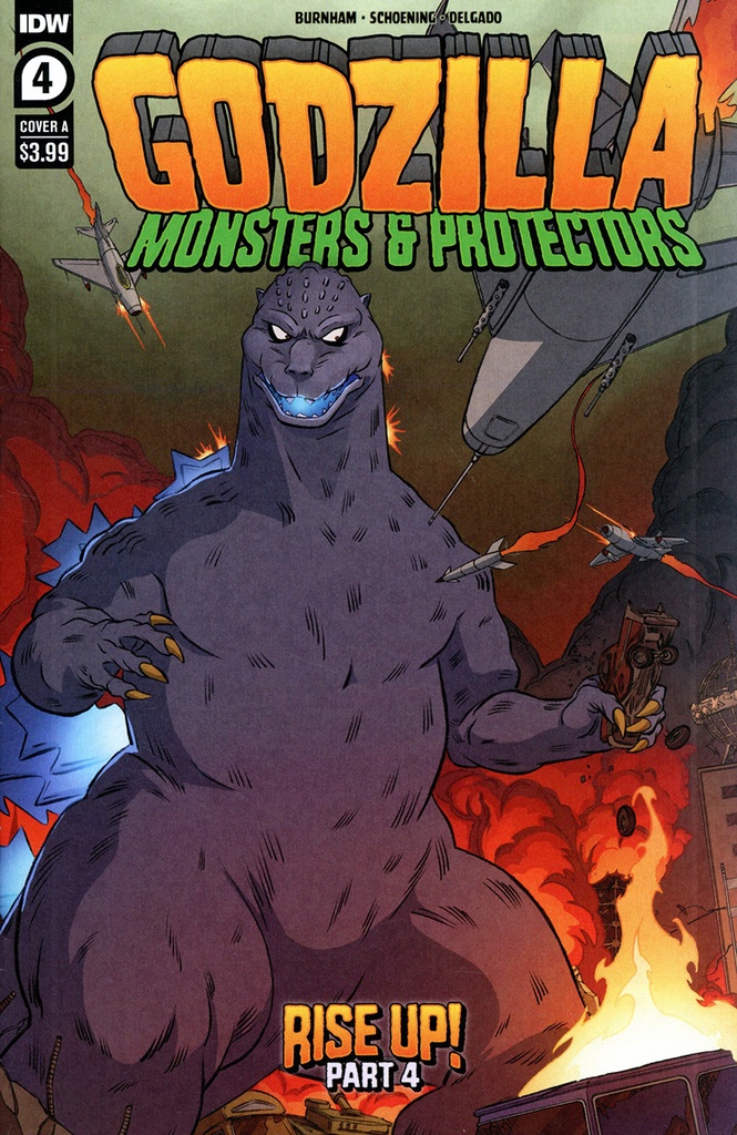 Godzilla: Monsters & Protectors #4 (Cover A Dan Schoening)