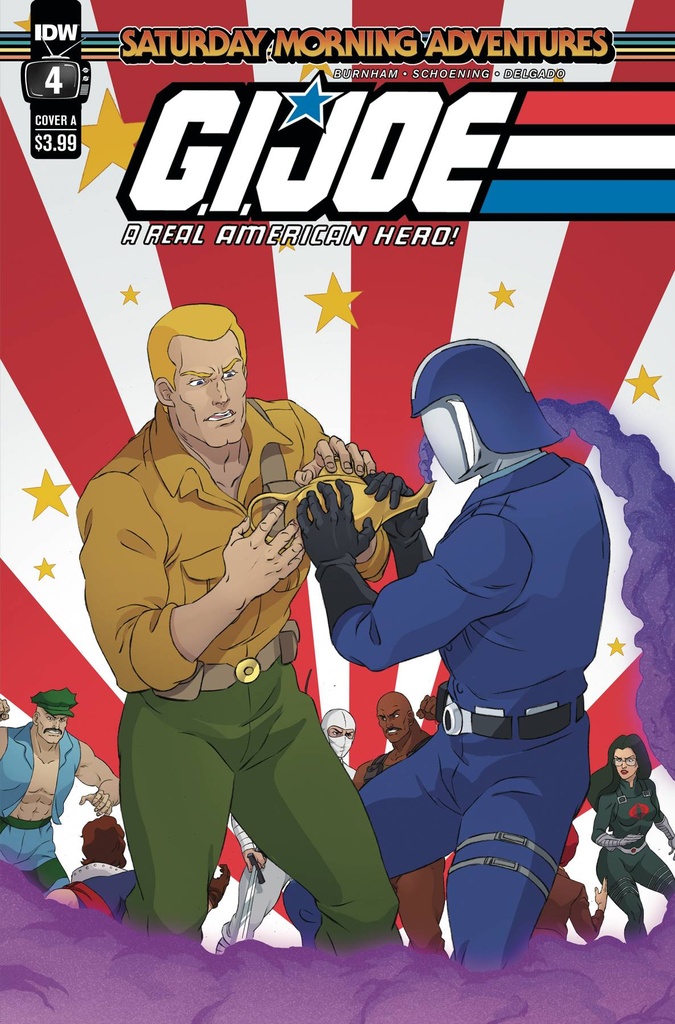 GI Joe: Saturday Morning Adventures #4 of 4 (Cover A Dan Schoening)