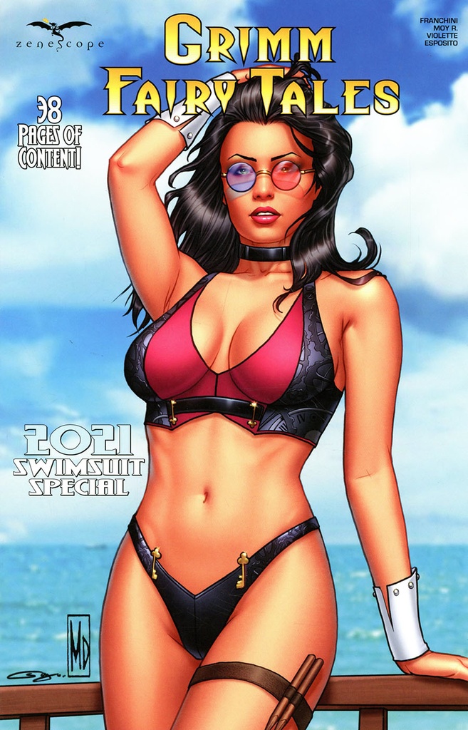 Grimm Fairy Tales: 2021 Swimsuit Special #1 (Cover C Michael DiPascale)