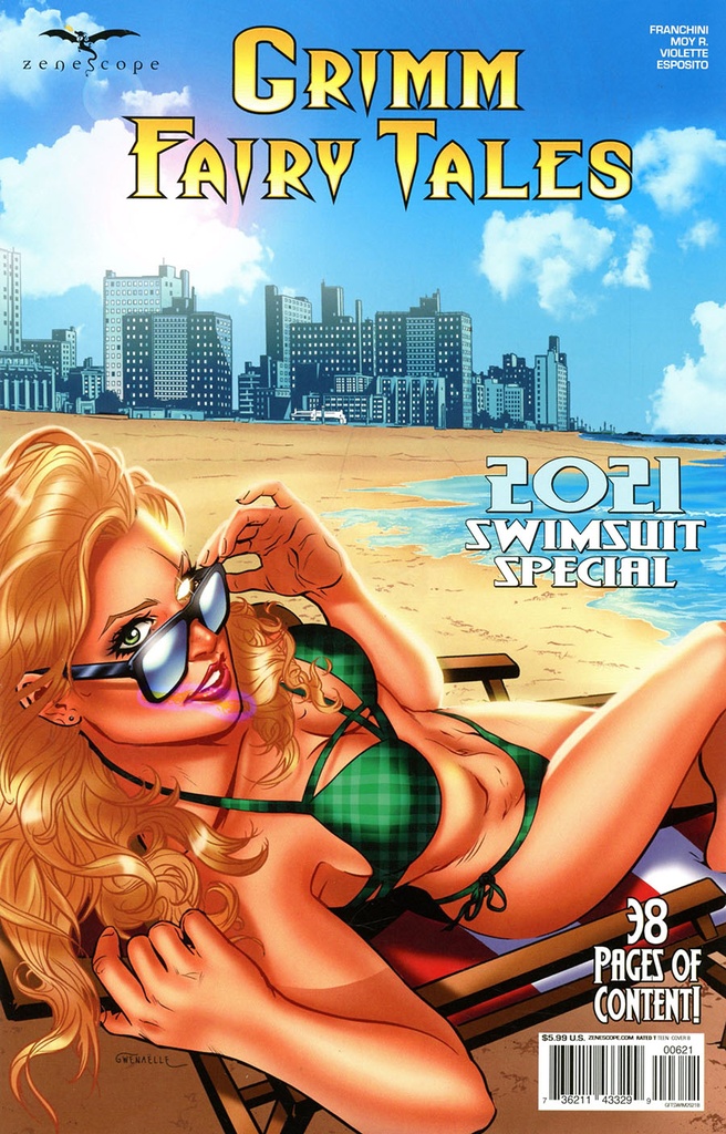 Grimm Fairy Tales: 2021 Swimsuit Special #1 (Cover B Riveiro)