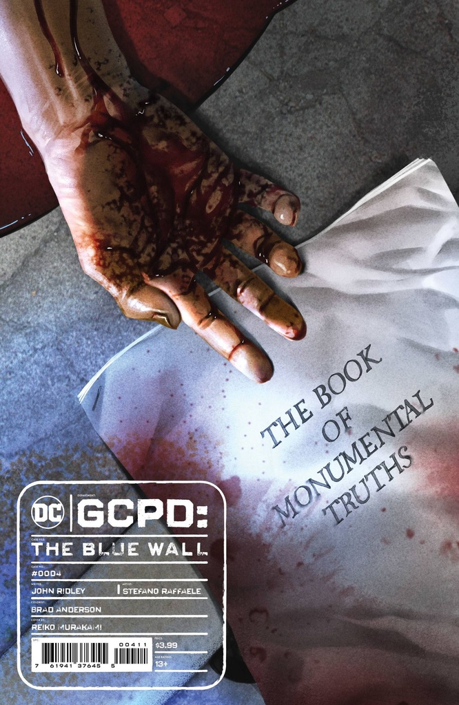 GCPD: The Blue Wall #4 of 6 (Cover A Reiko Murakami)