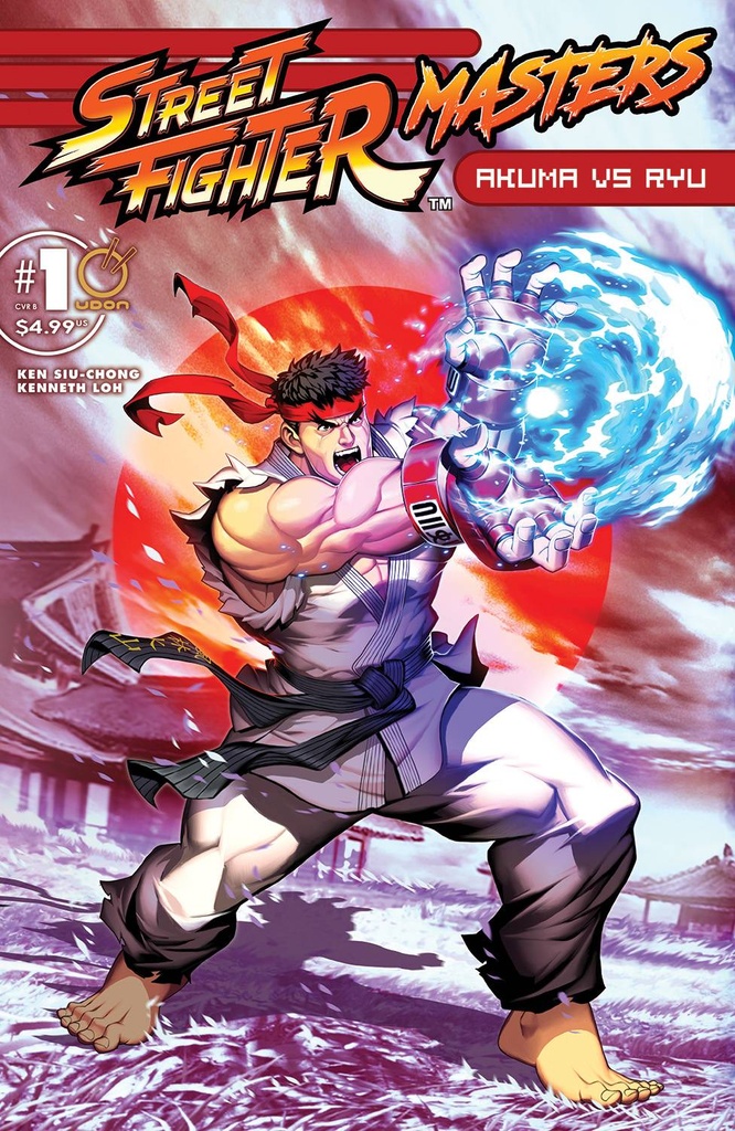 Street Fighter Masters: Akuma vs. Ryu #1 (Cover B Genzoman Ryu Variant)